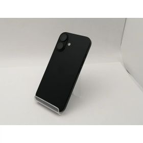 【中古】Apple 国内版 【SIMフリー】 iPhone 16 128GB ブラック MYDQ3J/A【三宮センター】保証期間1ヶ月【ランクB】