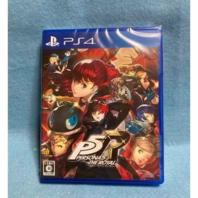 ★パッケージフィルム付き・新品同様♪「ペルソナ5 ザ・ロイヤル PS4」P5R(家庭用ゲームソフト)