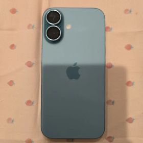 iPhone 16 128GB ティール 本体 バッテリー100% SIMフリー