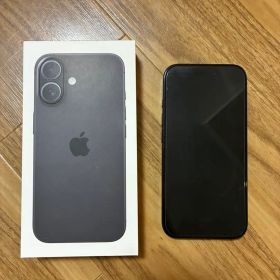 iPhone16 128GB 黒 容量100%