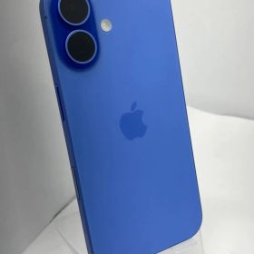 【中古】Apple iPhone 16 256GB ウルトラマリン SIMフリー 5G対応 *6212b