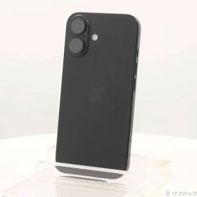 ソフマップ 〔中古品〕 iPhone16 128GB ブラック MYDQ3J／A SIMフリー【198】