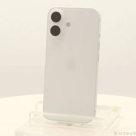 ソフマップ 〔中古品〕 iPhone16 128GB ホワイト MYDR3J／A SIMフリー【295】
