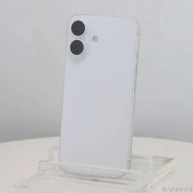 ソフマップ 〔中古品〕 iPhone16 128GB ホワイト MYDR3J／A SIMフリー【196】