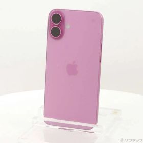 ソフマップ 〔中古品〕 iPhone16 Plus 128GB ピンク 3N345J／A SIMフリー【276】