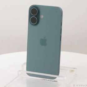 ソフマップ 〔中古品〕 iPhone16 256GB ティール MYE13J／A SIMフリー【352】