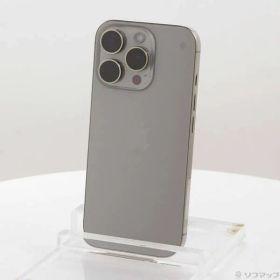 ソフマップ 〔中古品〕 iPhone16 Pro 128GB ナチュラルチタニウム MYMY3J／A SIMフリー【295】