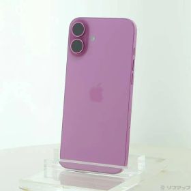 ソフマップ 〔中古品〕 iPhone16 Plus 256GB ピンク MXVJ3J／A SIMフリー【377】