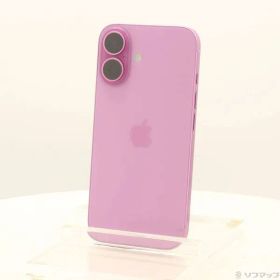 ソフマップ 〔中古品〕 iPhone16 512GB ピンク MYE43J／A SIMフリー【269】