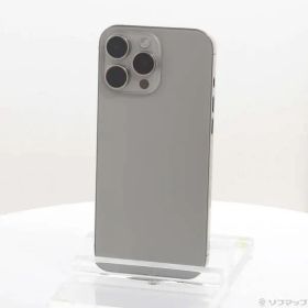 ソフマップ 〔中古品〕 iPhone16 Pro Max 512GB ナチュラルチタニウム MYWP3J／A SIMフリー【276】