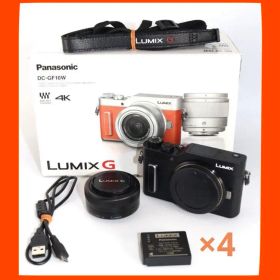 LUMIX DC-GF10 12-32mm ミラーレス一眼SDカード付き★