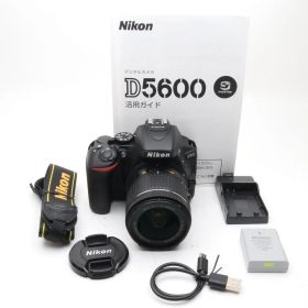 Nikon D5600 AF-P 18-55 VR レンズキット ブラック 〔NIKON F マウント〕