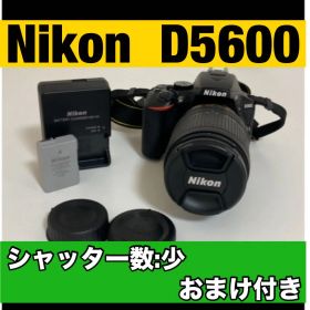 【GW限定価格】 シャッター数 4639回 Nikon D5600 18-140