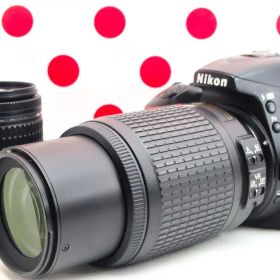 Nikon D5600❤高画質・高性能・軽量❤Wi-Fi搭載❤ダブルレンズセット