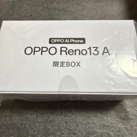 【新品】OPPO Reno 13 A 限定BOX ルミナスネイビー ②