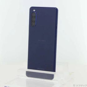 ソフマップ 〔中古品〕 Xperia 10 II 64GB ブルー SO-41A docomoロック解除SIMフリー【368】