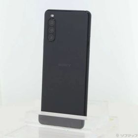 ソフマップ 〔中古品〕 Xperia 10 II 64GB ブラック SOV43 auロック解除SIMフリー【368】