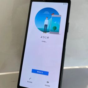 @ 【中古品】Xperia 10 II au 64GB SOV43 ブラック 6858