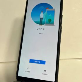 @ 【中古品】Xperia 10 II au 64GB SOV43 ブラック 7590