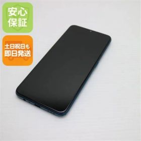 美品 OPPO A5 2020 ブルー スマホ 本体 白ロム 土日祝発送OK 09000
