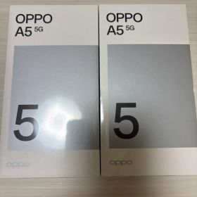 OPPO A5 5G 2台セット ホワイト グリーン