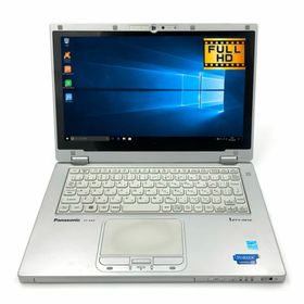【1台2役】【軽量1.14kg】 パナソニック Panasonic Let’s note AX3 第4世代 Core i3 4010U/1.70GHz 4GB 新品SSD960GB mSATA Windows10 64bit WPSOffice 11.6インチ フルHD タッチパネル カメラ 無線LAN ノートパソコン モバイルノート タブレット PC Notebook 【中古】(ノートPC)