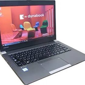 【中古】「非常に良い」中古パソコン ノートパソコン 東芝 TOSHIBA dynabook R63/B Core i5 6300U 2.40GHz 4GBメモリ SSD 128GB Windows10 Pro 64bit 搭載 13.3型ワイド