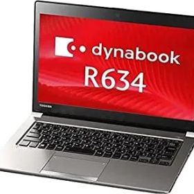 【中古】（中古） ダイナブック dynabook R634/L PR634LEA63BAD71 / Core i5 4200U(1.6GHz) / SSD:128GB / 13.3インチ / シルバー