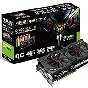 【中古】 ASUSTek ASUS STRIXシリーズ NVIDIA GeForce GTX980ビデオカード オーバークロック メモリ4GB STRIX-GTX980-DC2OC-4GD5