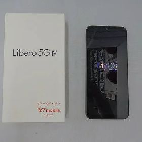 【期間限定セール】ワイモバイル Y!mobile Libero 5G IV ブラック A302ZT 【中古】