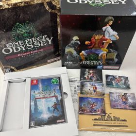 未使用 任天堂 Nintendo ニンテンドー Switch ONE PIECE ODYSSEY ワンピース オデッセイ デラックスエディション 特装版 ソフト セット