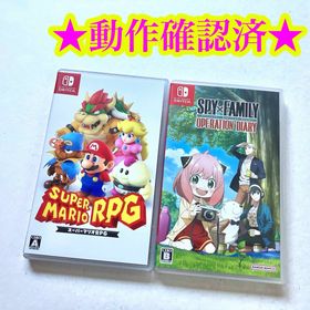Switch スーパーマリオRPG スパイファミリー オペレーションダイアリー(家庭用ゲームソフト)
