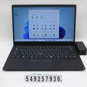 Lenovo ThinkPad X1 Carbon 8th Gen Core i5 10210U 1.6GHz/8GB/256GB(SSD)/14W/FHD(1920x1080)/Win11 【549257936】