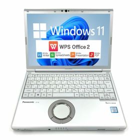 【Windows11】【進化したレッツノート】【USB type-C PD対応】パナソニック Panasonic Let's note SV7 第8世代 Core i5 8350U/1.70GHz 8GB 新品SSD480GB M.2 スーパーマルチ 64bit WPSOffice 12.1インチ カメラ 無線LAN ノートパソコン モバイルノート PC Notebook 【中古】(ノートPC)