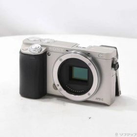 ソフマップ 〔中古品〕 α6000 ボディ シルバー ILCE-6000【258】