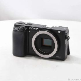 ソフマップ 〔中古品〕 α6000 ボディ ブラック ILCE-6000【349】