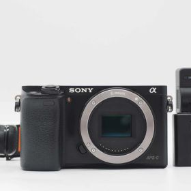 ソニー Sony a6000 ILCE-6000 24.3MP Digital Camera Black 43650 Shots [美品] #Z5998A
