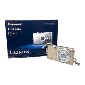 Panasonic LUMIX DMC-FX66 パナソニック デジカメ ゴールド 箱付き