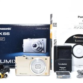 パナソニック Panasonic LUMIX DMC-FX66 ゴールド 元箱付