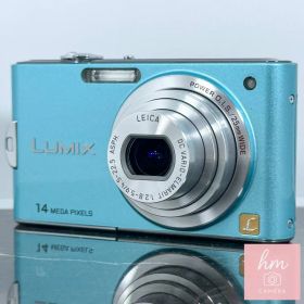 Panasonic LUMIX DMC-FX66 フローラルブルー コンパクトデジタルカメラ 1410万画素 光学5倍ズーム 広角25mm POWER O.I.S. 超解像技術 パナソニック