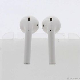 〔中古〕Apple(アップル) AirPods 第2世代 with Wireless Charging Case MRXJ2J／A〔348-ud〕