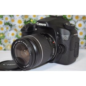 キヤノン(Canon)のWi-Fi内蔵❤Canon EOS 70D❤高画質❤動画撮影❤おすすめ一眼レフ❤(デジタル一眼)