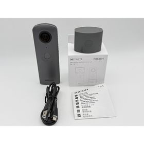 リコー(RICOH)の【美品】RICOH THETA V レンズキャップ付き リコー シータ(コンパクトデジタルカメラ)