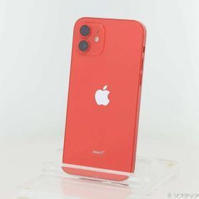 ソフマップ 〔中古品〕 iPhone12 64GB プロダクトレッド MGHQ3J／A SIMフリー【344】