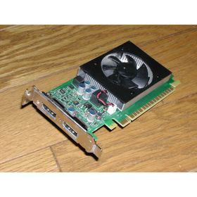 GT730 GDDR5 2G ロープロファイルグラボ(PCパーツ)