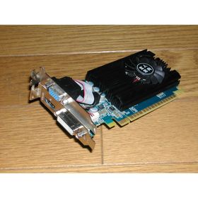 玄人志向 GT730 GDDR5 1G ロープロファイルグラボ(PCパーツ)