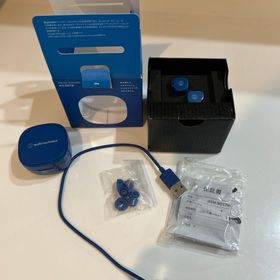 オーディオテクニカ(audio-technica)のaudio-technica ワイヤレスイヤホン ATH-SQ1TW BL(ヘッドフォン/イヤフォン)
