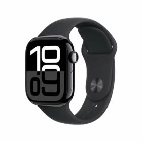 Apple Watch Series 10 GPSモデル 42mm MWWF3J/A ジェットブラック・ブラックスポーツバンド M L