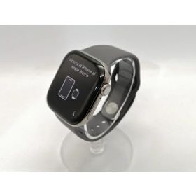 【中古】Apple Apple Watch Series10 42mm Cellular ナチュラルチタニウムケース/ストーングレイスポーツバンド (S/M) MWXD3J/A【高崎モントレー】保証期間1ヶ月【ランクB】