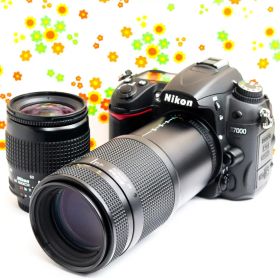 ニコン Nikon D7000 ダブルレンズ☆初心者おすすめ＆スマホ転送